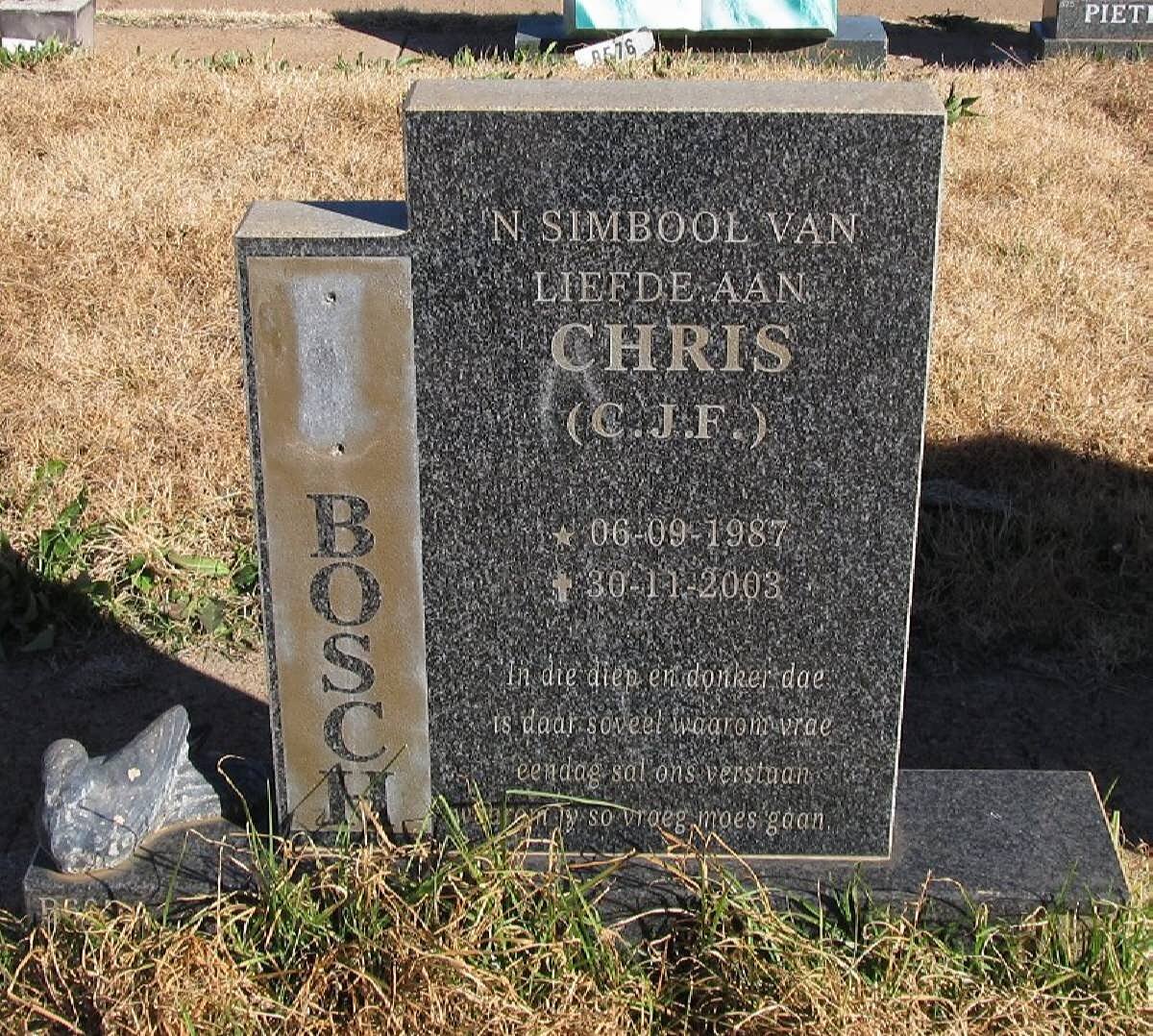 BOSCH C.J.F. 1987-2003