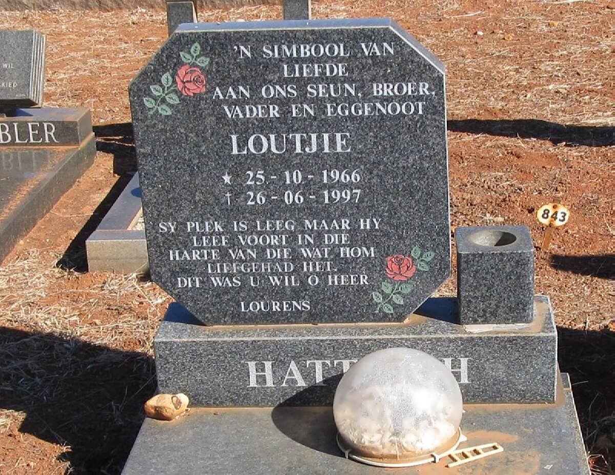 HATTINGH Loutjie 1966-1997