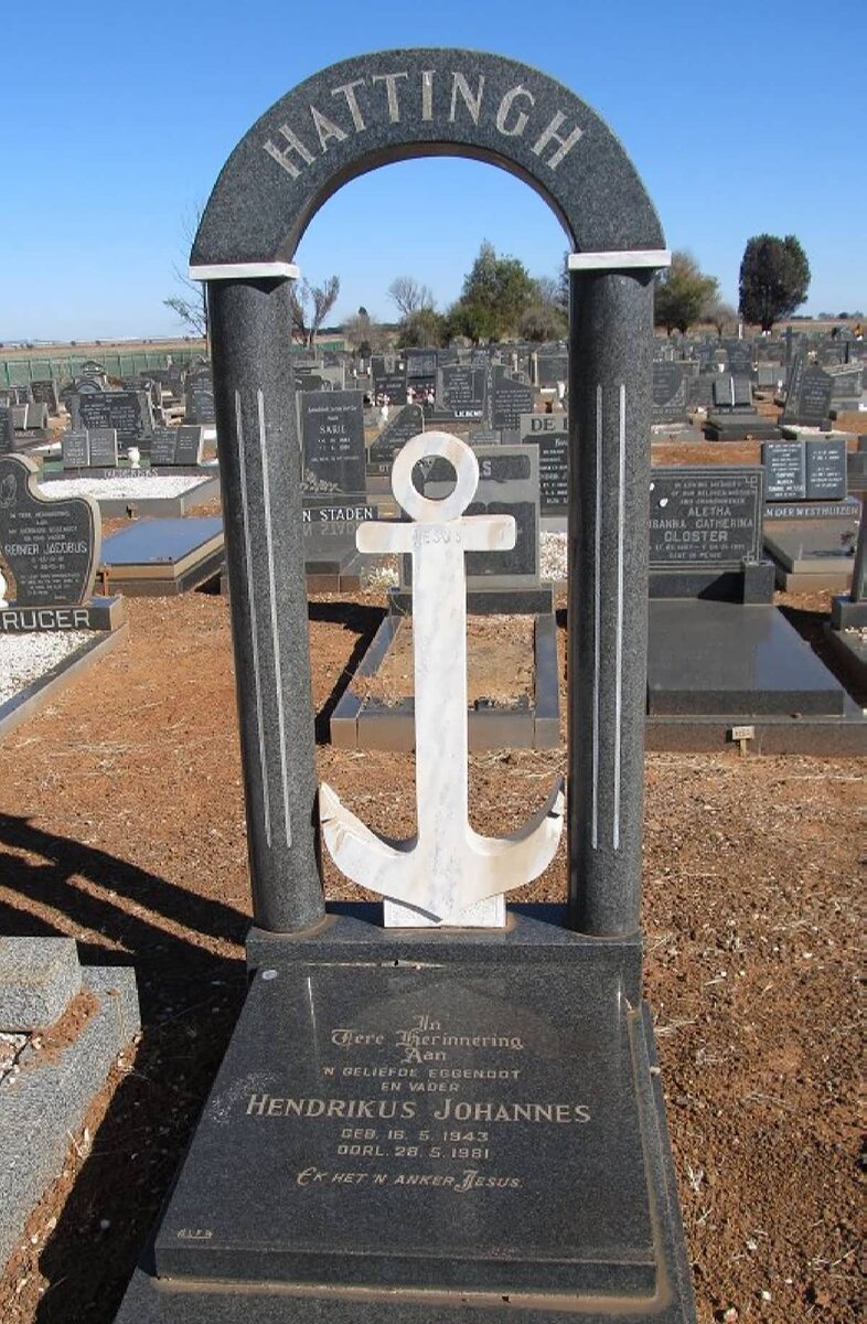 HATTINGH Hendrikus Johannes 1943-1981