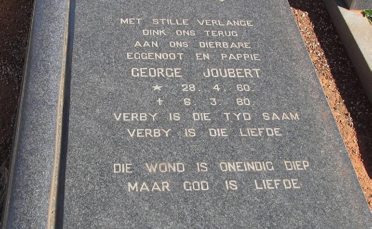 JOUBERT George 1960-1980