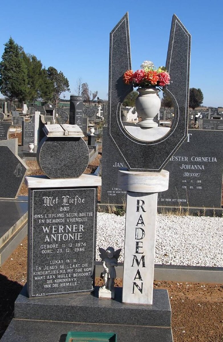 RADEMAN Werner Antonie 1974-1986