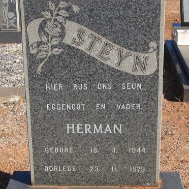STEYN Herman 1944-1979