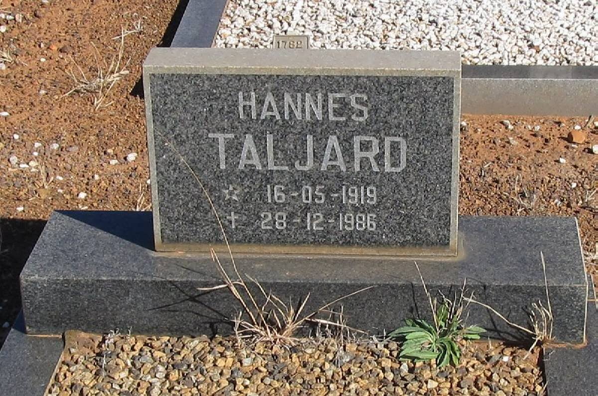 TALJARD Hannes 1919-1986