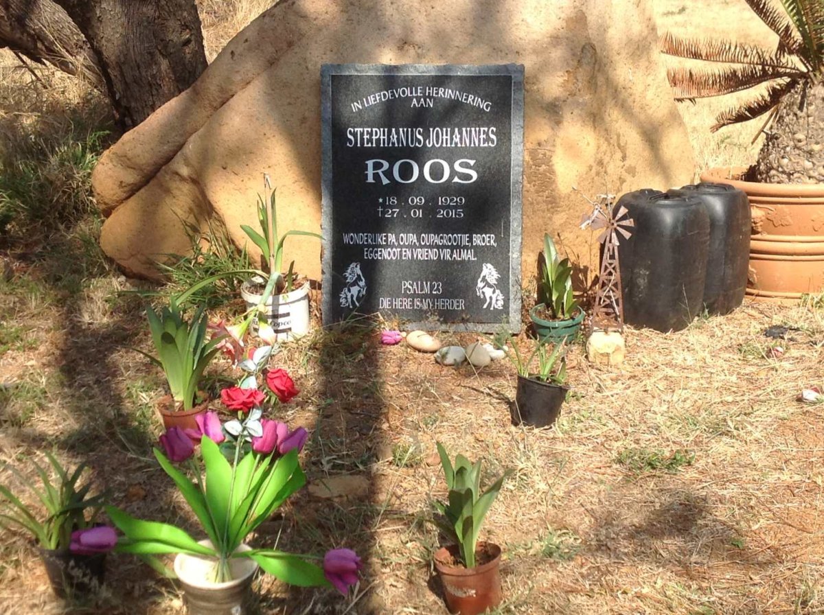ROOS Stephanus Johannes 1929-2015