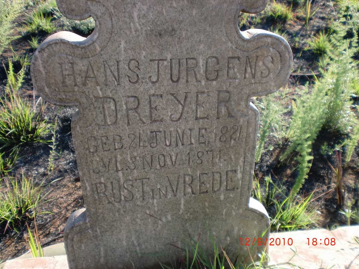 DREYER Hans Jurgens 1827-1871