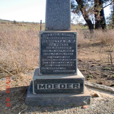 Gauteng, MERAFONG district, Fochville, Elandsfontein 115, farm cemetery