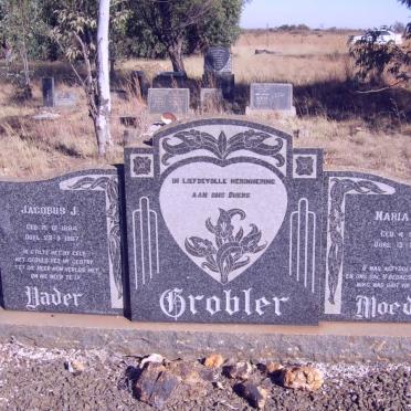 GROBLER Jacobus J. 1884-1967 &amp; Maria M.C. 1891-1971 