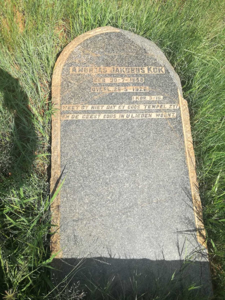 KOK Andreas Jakobus 1855-1928