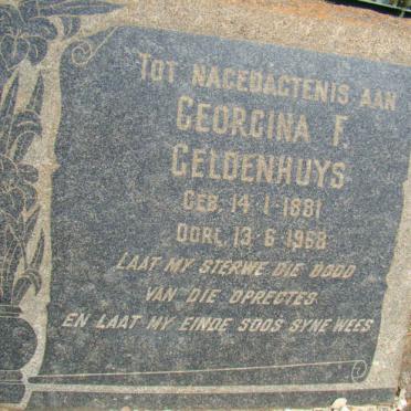 GELDENHUYS Georgina F. 1881-1968