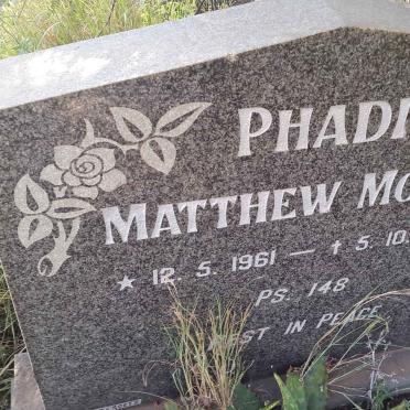 PHADI Matthew Molifi 1961-1979