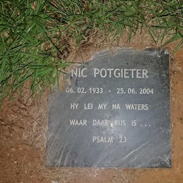 POTGIETER Nic 1933-2004