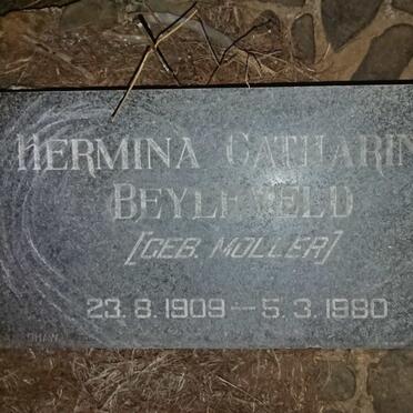BEYLEVELD Hermina Catherina nee MOLLER 1909-1980