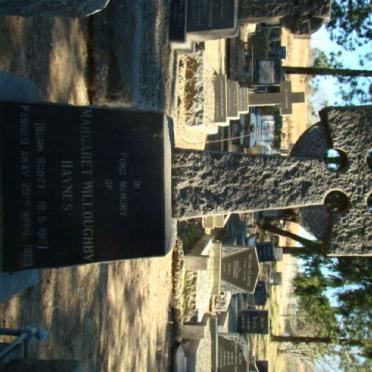 HAYNES Margaret Willoughby nee SCOTT 1917-1963