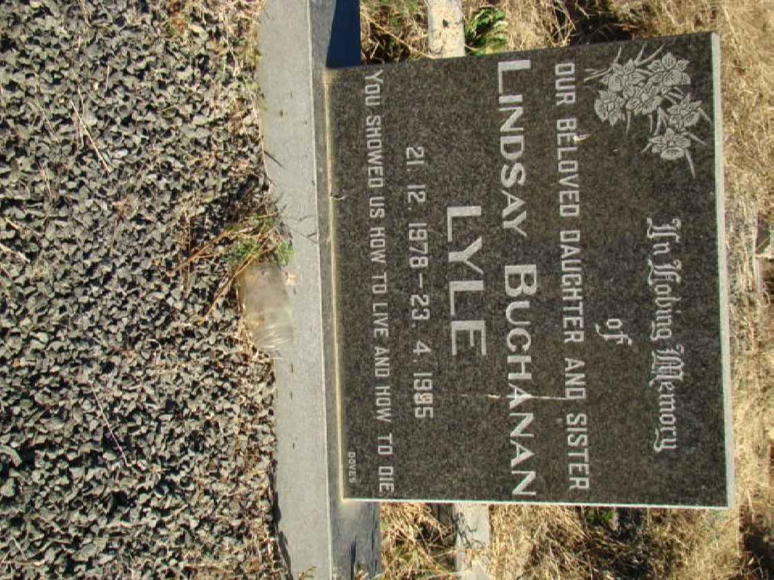 LYLE Lindsay Buchanan 1978-1995