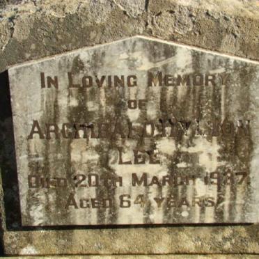 LEE Archibald Hylton -1937