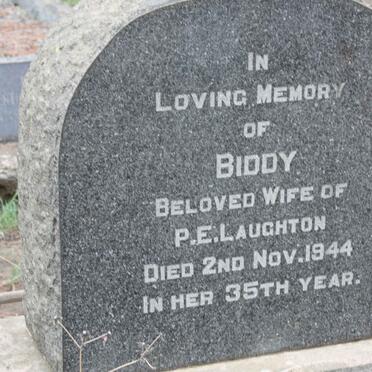 LAUGHTON Biddy -1944