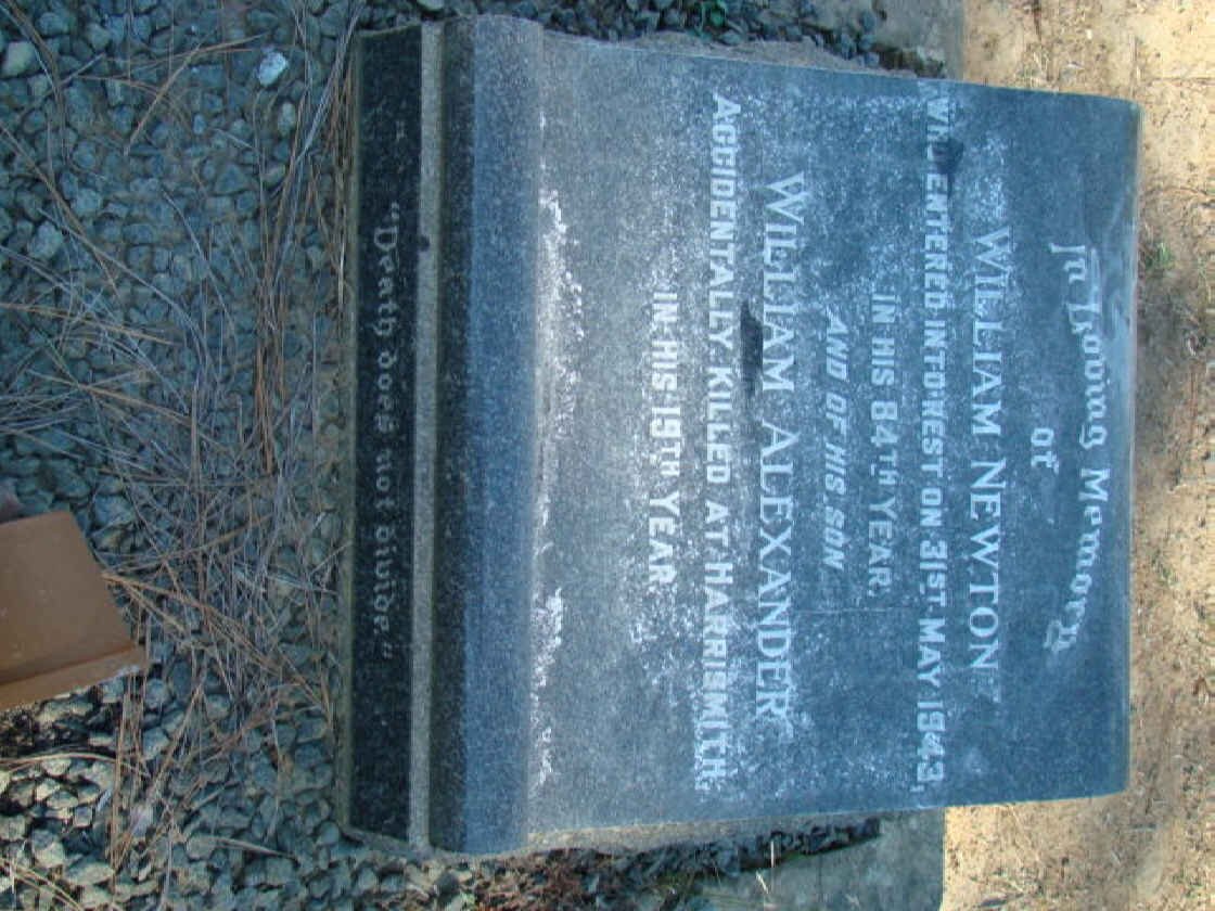 NEWTON William -1943 :: NEWTON William Alexander