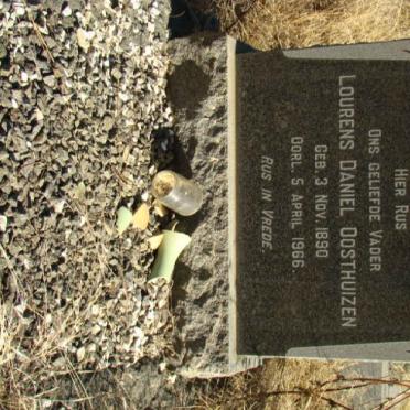 OOSTHUIZEN Lourens Daniel 1890-1966