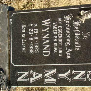 SNYMAN Wynand 1925-1992