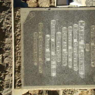 SHERWOOD Mabel Florence -1951