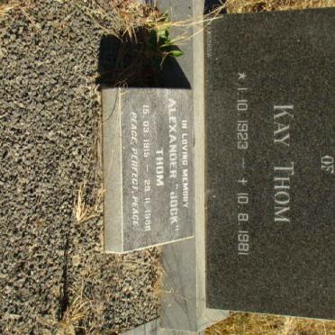 THOM Alexander 1915-1988 &amp; Kay 1923-1981