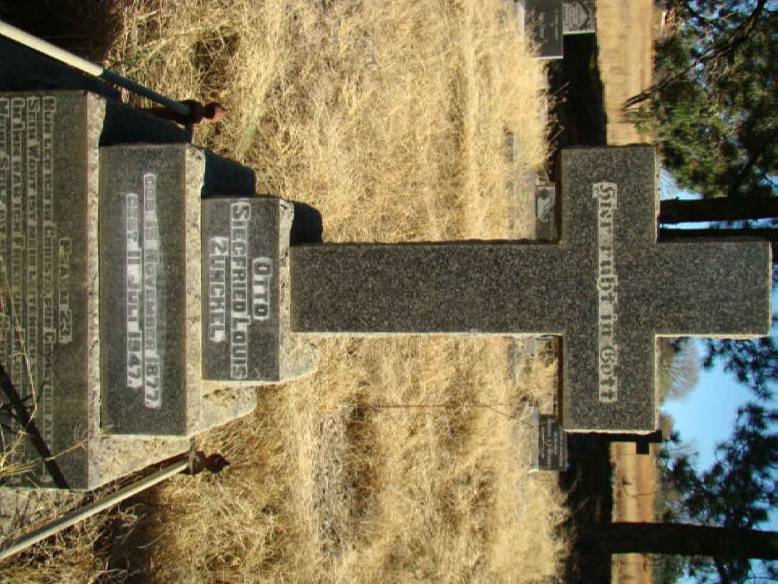 ZUNCKEL Otto Siegfried Louis 1877-1947