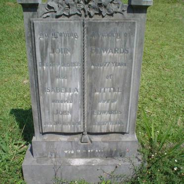 EDWARDS John -1935 &amp; Isabella Little -1890