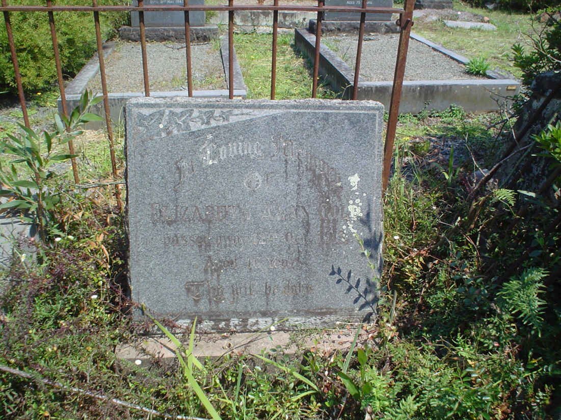 GOLD Elizabeth Allan -191?