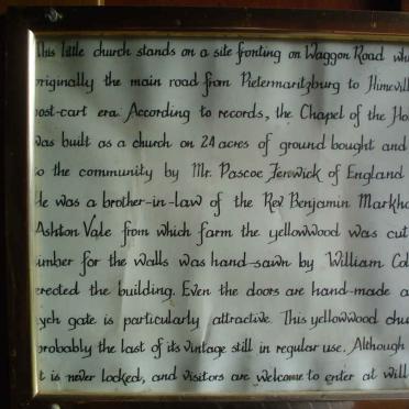 10. Church information