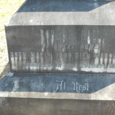 HALL Robert 1809-1895