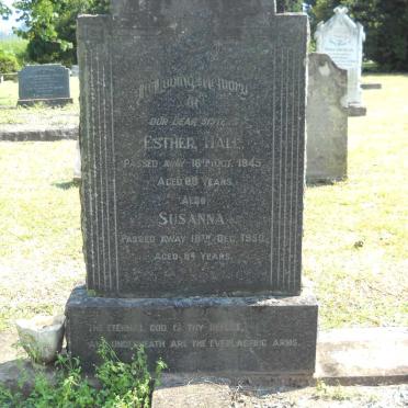 HALL Esther -1945 :: HALL Susanna 1950
