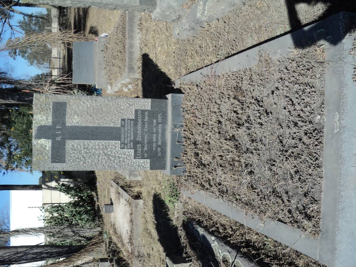 ZIMMERMANN Louis -1971