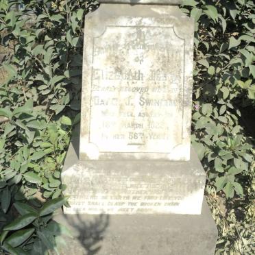 SWINDON Elizabeth ? -192?