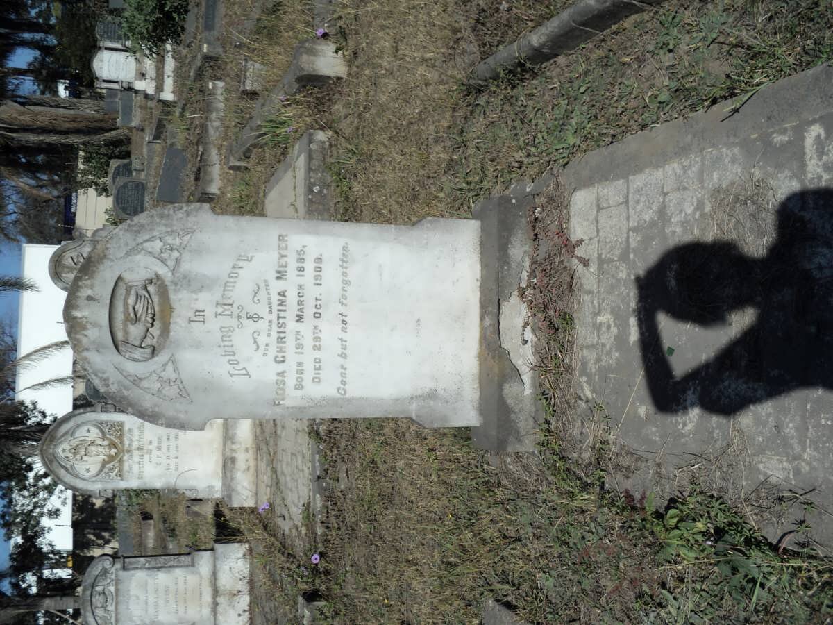 MEYER Rosa Christina 18?5-1909