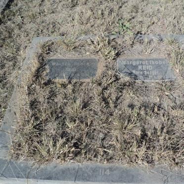 REID Walter Robert -19?? &amp; Margaret Isobel SEAGER 1921-19??