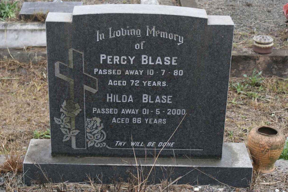 BLASE Percy -1980 &amp; Hilda -2000