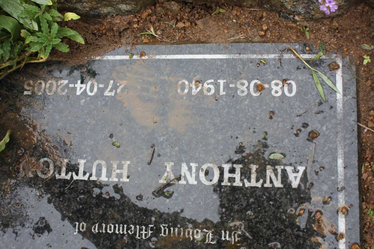 HUTTON Anthony 1940-2005