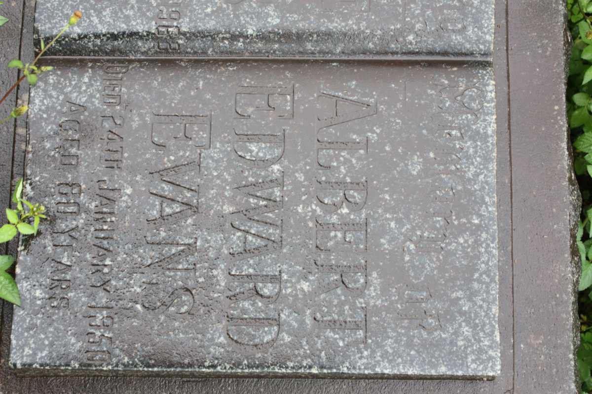 EVANS Albert Edward -1950