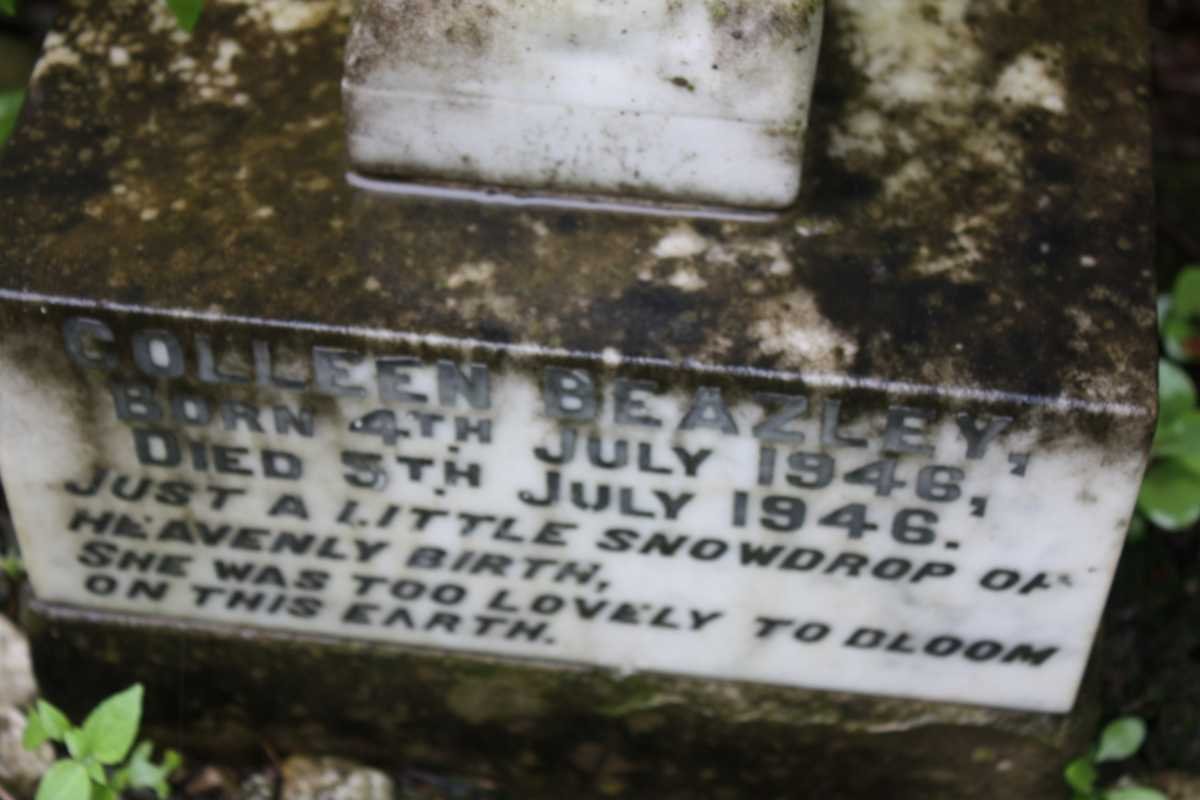 BEAZLEY  Colleen 1946-1946