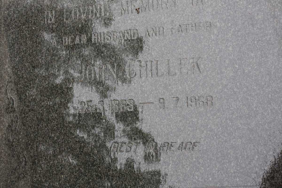 CHILLEK John 1883-1968