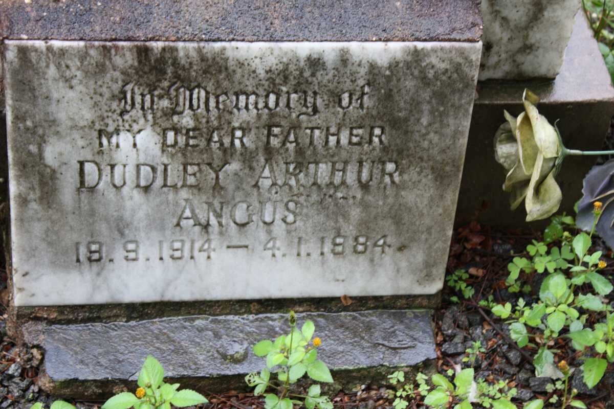 ANGUS Dudley Arthur 1814-1884