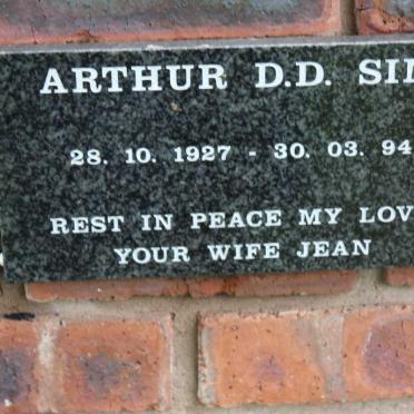 SIM Arthur D.D. 1927-1994