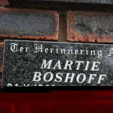 BOSHOFF Martie