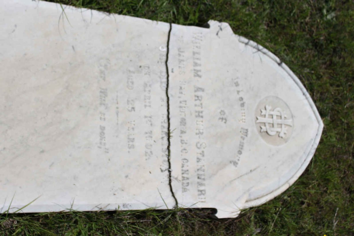 STANNARD William Arthur -1902