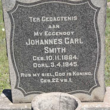 SMITH Johannes Carl 1864-1945