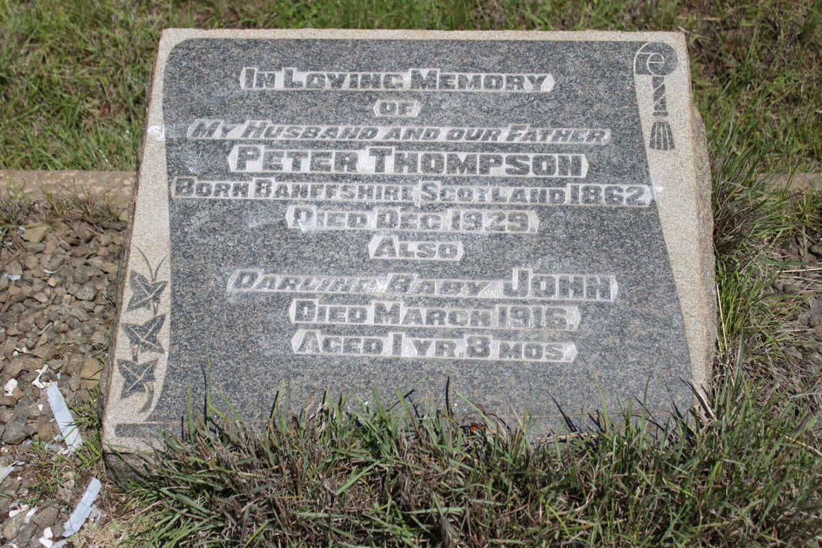 THOMPSON Peter 1862-1929 :: THOMPSON John -1916