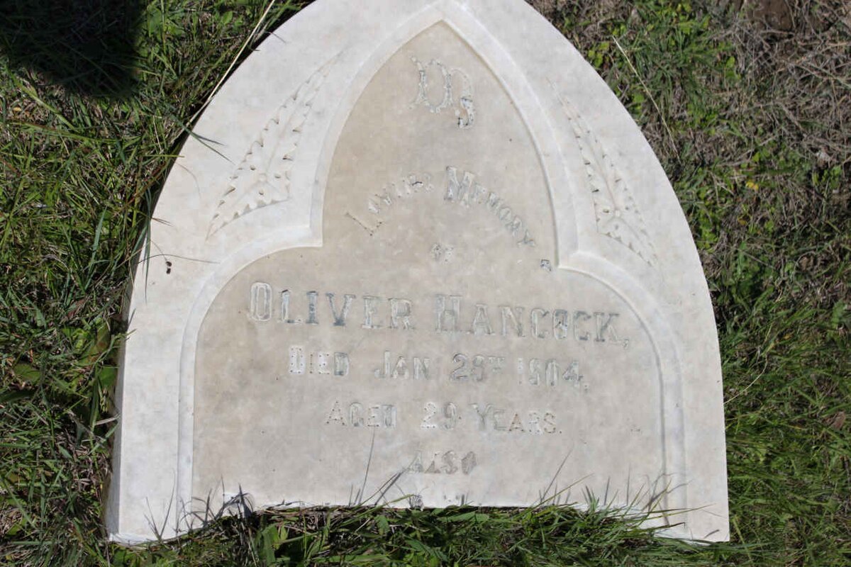 HANCOCK Oliver -1914