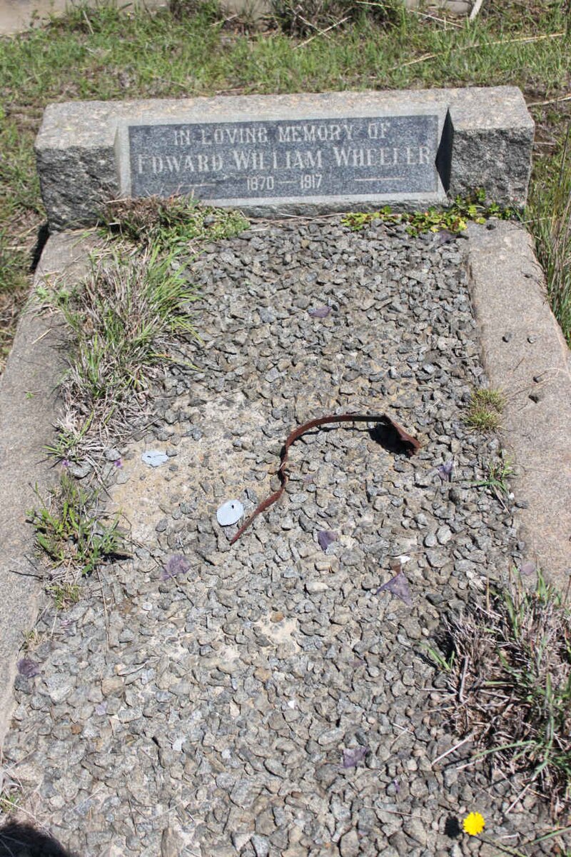 WHEELER Edward William 1870-1917