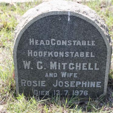 MITCHELL W.C. -1927 &amp; Rosie Josephine -1976