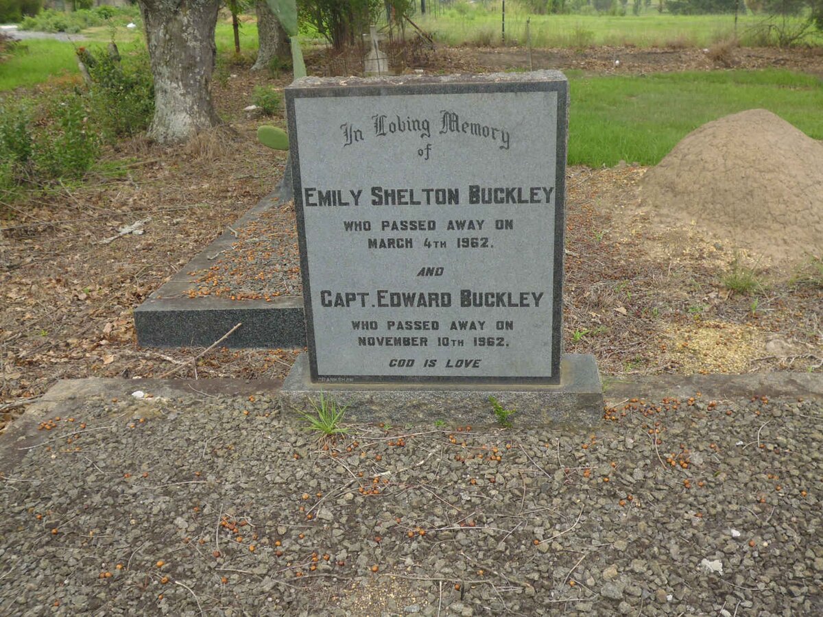 BUCKLEY Edward -1962 &amp; Emily Shelton -1962